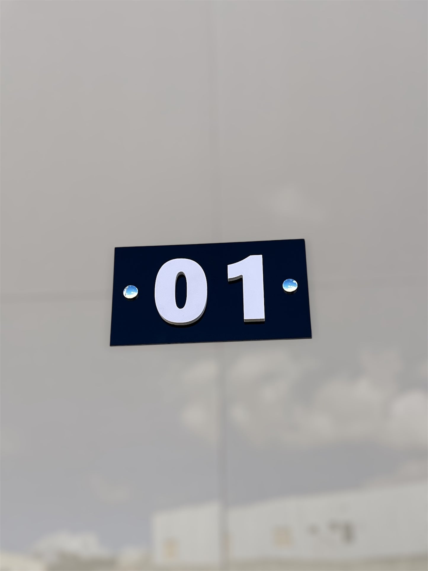 Número Residencial PVC (FRETE GRATIS)