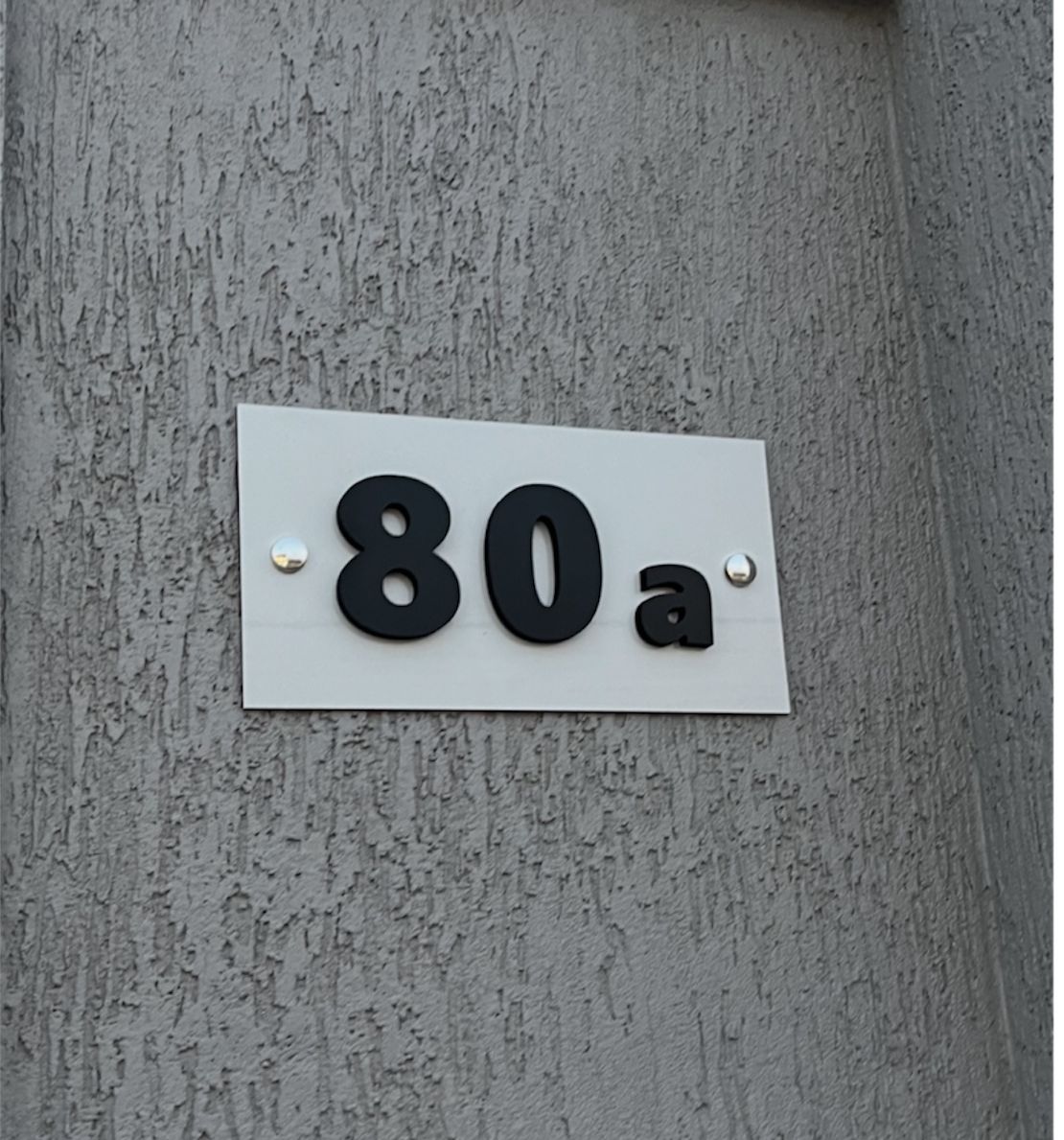 Número Residencial PVC (FRETE GRATIS)