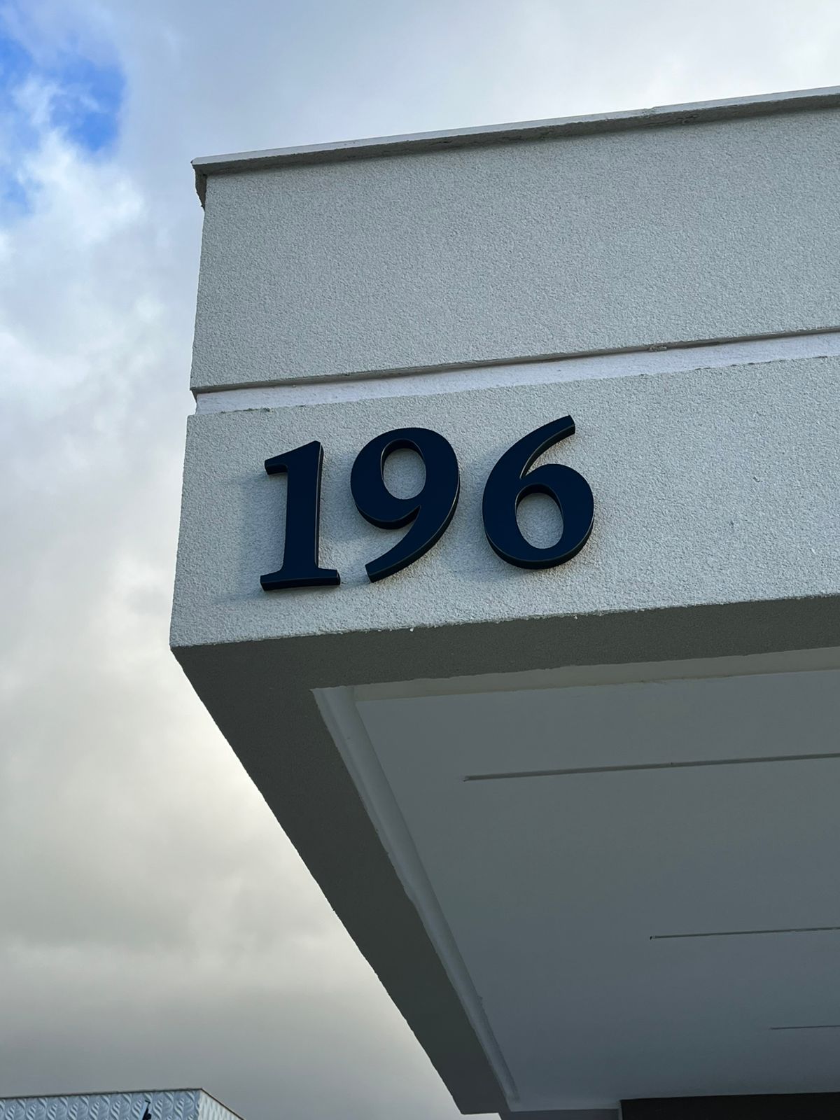 ÚMEROS RESIDENCIAIS 20 cm — PVC + ACM Premium (1ALGARISMO)